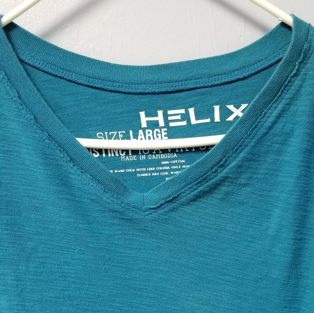 V neck T-shirt by Helix